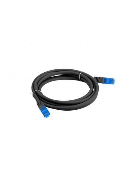 Lanberg PCF6A-10CC-0050-BK cable de red Negro 0,5 m Cat6a F UTP (FTP)