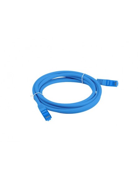 Lanberg PCF6A-10CC-0100-B cable de red Azul 1 m Cat6a S FTP (S-STP)