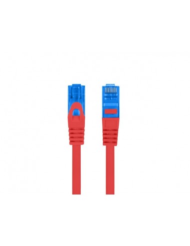 Lanberg PCF6A-10CC-0100-R cable de red Rojo 1 m Cat6a S FTP (S-STP)