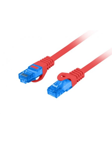Lanberg PCF6A-10CC-0100-R cable de red Rojo 1 m Cat6a S FTP (S-STP)