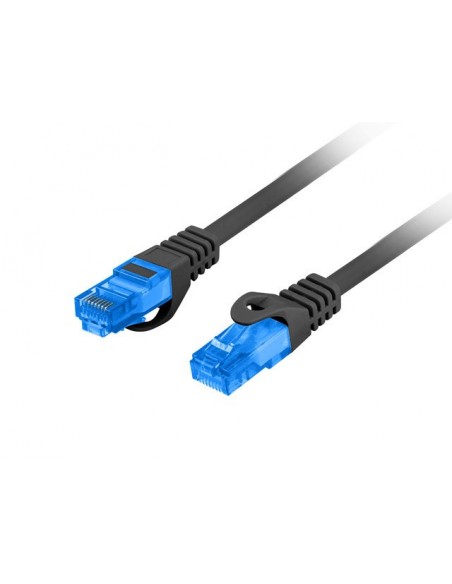 Lanberg PCF6A-10CC-0150-BK cable de red Negro 1,5 m Cat6a S FTP (S-STP)