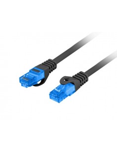 Lanberg PCF6A-10CC-0300-BK cable de red Negro 3 m Cat6a S FTP (S-STP)