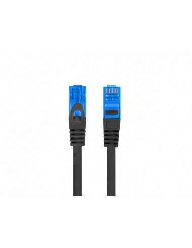 Lanberg PCF6A-10CC-0300-BK cable de red Negro 3 m Cat6a S FTP (S-STP)