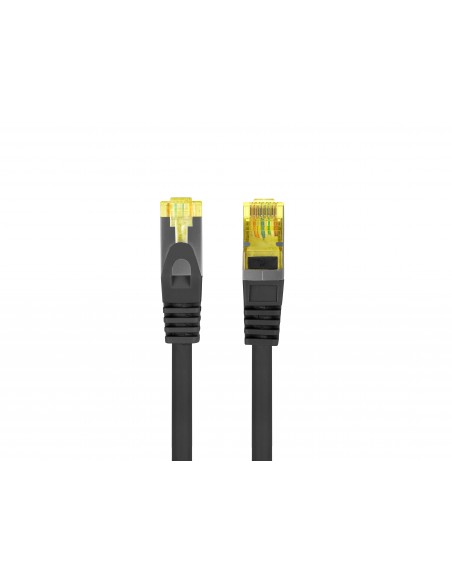 Lanberg PCF6A-10CU-0050-BK cable de red Negro 0,5 m Cat6a S FTP (S-STP)