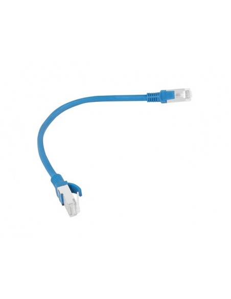 Lanberg PCU6-10CC-0025-B cable de red Azul 0,25 m Cat6 U UTP (UTP)