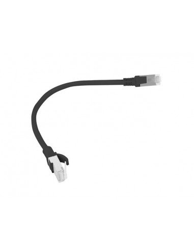 Lanberg PCU6-10CC-0025-BK cable de red Negro 0,25 m Cat6 U UTP (UTP)
