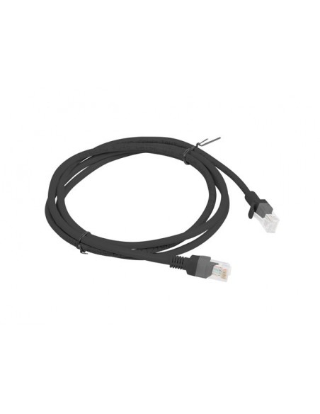 Lanberg PCU6-10CC-0150-BK cable de red Negro 1,5 m Cat6 U UTP (UTP)