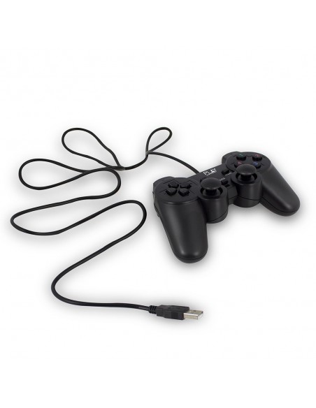 Ewent Play Negro USB 2.0 Gamepad Analógico Digital PC