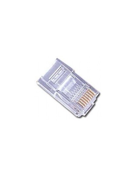 Gembird PLUG3UP6 50 conector RJ-45 Transparente