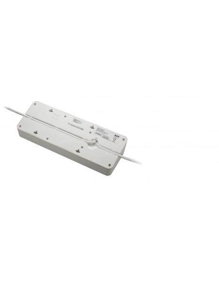 APC PMF83VT-GR limitador de tensión Blanco 8 salidas AC 230 V 3 m
