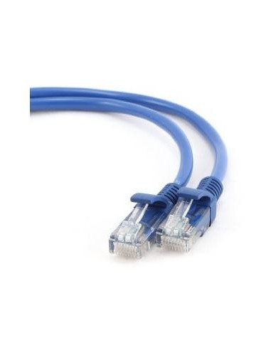 Gembird Patch Cord Cat.5e 0.25m cable de red Azul 0,25 m Cat5e U UTP (UTP)