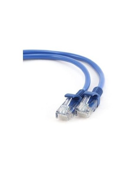 Gembird Patch Cord Cat.5e 0.25m cable de red Azul 0,25 m Cat5e U UTP (UTP)