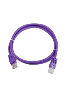 Gembird RJ45 RJ45 Cat5e 0.5m cable de red Púrpura 0,5 m U UTP (UTP) 2