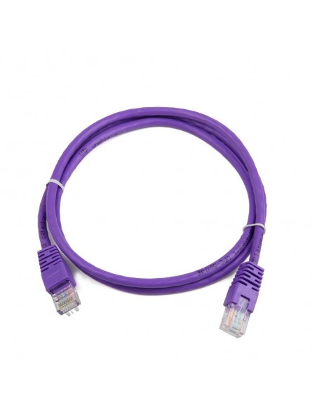 Gembird RJ45 RJ45 Cat5e 0.5m cable de red Púrpura 0,5 m U UTP (UTP)