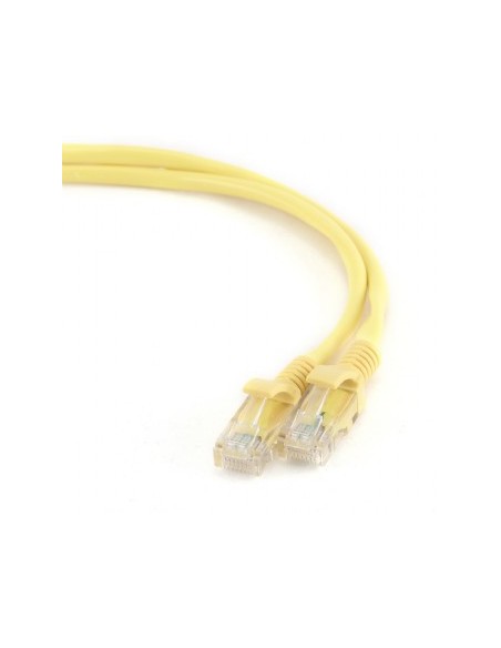 Gembird PP12-1M Y cable de red Amarillo Cat5e U UTP (UTP)