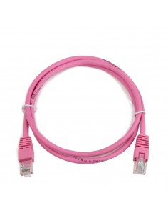 Gembird RJ45 RJ45 Cat5e 3m cable de red Rosa U UTP (UTP) 2