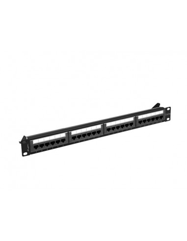 Lanberg PPUA-1024-B panel de parcheo 1U