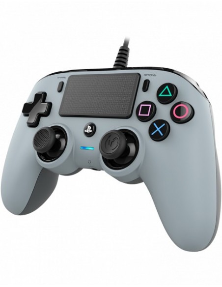 NACON PS4OFCPADGREY mando y volante Gris USB Gamepad Analógico Digital PC, PlayStation 4