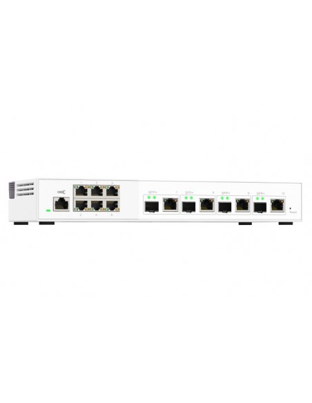 QNAP QSW-M2106-4C switch Gestionado L2 2.5G Ethernet (100 1000 2500) Blanco