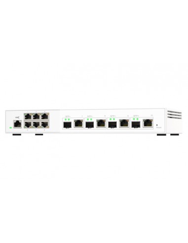 QNAP QSW-M2106-4C switch Gestionado L2 2.5G Ethernet (100 1000 2500) Blanco