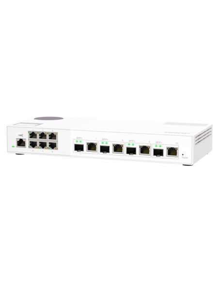 QNAP QSW-M2106-4C switch Gestionado L2 2.5G Ethernet (100 1000 2500) Blanco