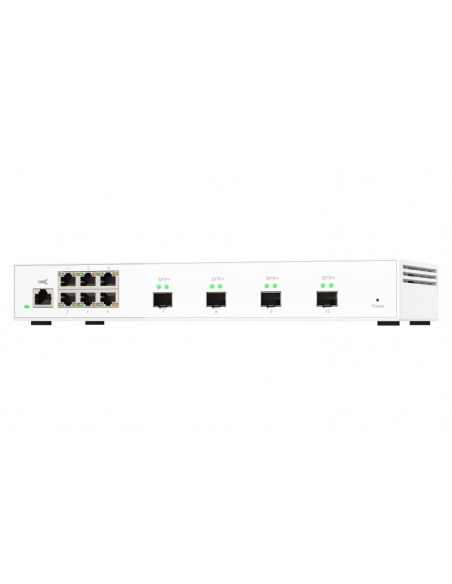QNAP QSW-M2106-4S switch Gestionado L2 2.5G Ethernet (100 1000 2500) Blanco
