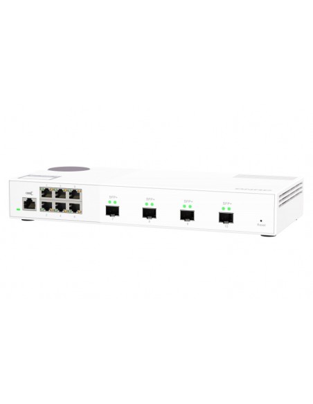 QNAP QSW-M2106-4S switch Gestionado L2 2.5G Ethernet (100 1000 2500) Blanco
