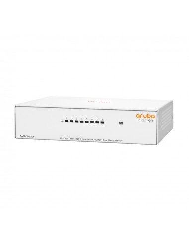 Aruba Instant On 1430 8G No administrado L2 Gigabit Ethernet (10 100 1000) Blanco