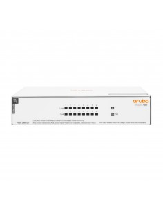 Aruba Instant On 1430 8G Class4 PoE 64W No administrado L2 Gigabit Ethernet (10 100 1000) Energía sobre Ethernet (PoE) Blanco