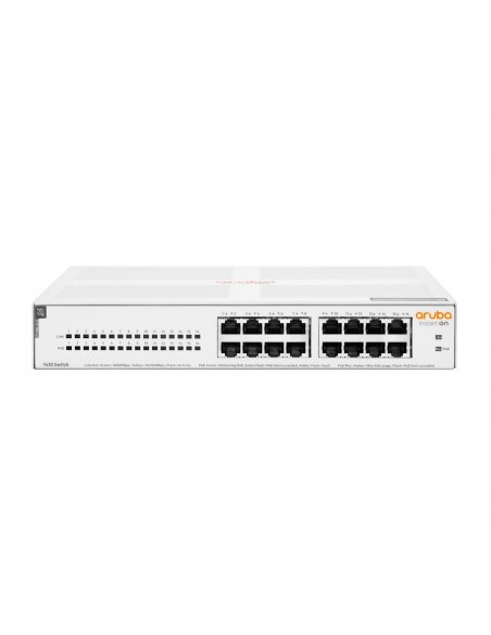 Aruba Instant On 1430 16G Class4 PoE 124W No administrado L2 Gigabit Ethernet (10 100 1000) Energía sobre Ethernet (PoE) 1U