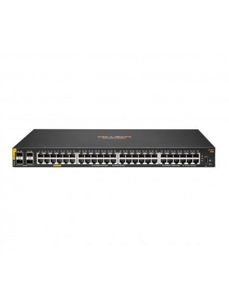HPE Aruba Networking CX 6000 48G Class4 PoE 4SFP 740W Gestionado L3 Gigabit Ethernet (10 100 1000) Energía sobre Ethernet (PoE)