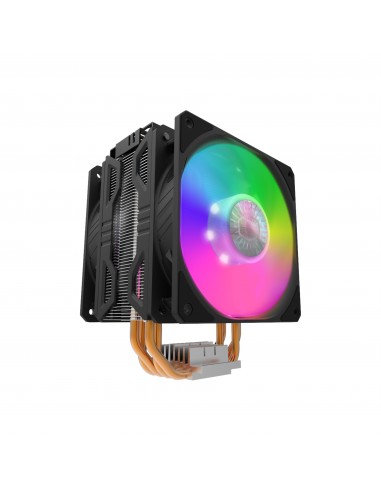 Cooler Master Hyper 212 LED Turbo ARGB Carcasa del ordenador Enfriador 12 cm Negro, Plata 1 pieza(s)