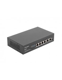 Lanberg RSFE-4P-2FE-60 switch No administrado Fast Ethernet (10 100) Energía sobre Ethernet (PoE) 1U Negro 2