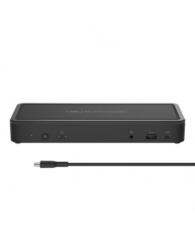 Belkin INC003VFBK base para portátil y replicador de puertos Acoplamiento USB 3.2 Gen 2 (3.1 Gen 2) Type-C Negro