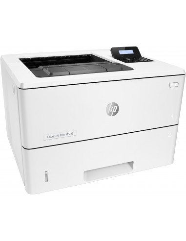 HP LaserJet Pro M501dn, Blanco y negro, Impresora para Empresas, Estampado, Impresión a dos caras