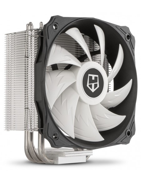 NOX H-212 Procesador Enfriador 12 cm Aluminio, Negro, Blanco 1 pieza(s)