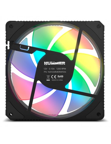 NOX M-FAN Carcasa del ordenador Ventilador 12 cm Translúcido 1 pieza(s)