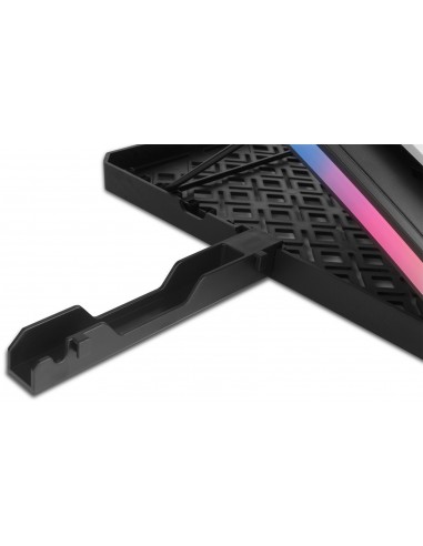 Krom Kooler almohadilla fría 48,3 cm (19") 2100 RPM Negro