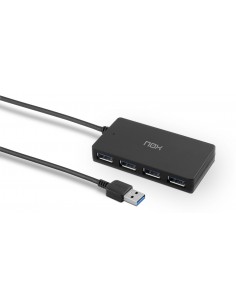 NOX Lite Hub One USB 3.2 Gen 1 (3.1 Gen 1) Type-A 10 Mbit s Negro