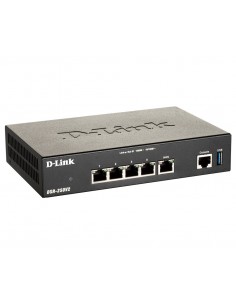 D-Link DSR-250V2 router inalámbrico Gigabit Ethernet Negro 2