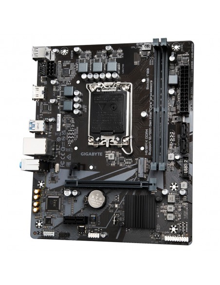 Gigabyte H610M K DDR4 1.0 placa base Intel H610 Express LGA 1700 micro ATX Gigabyte H610M K DDR4 1.0 placa base Intel H610 Express LGA 1700 micro ATX