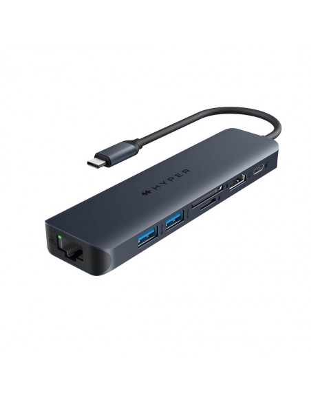 Targus HD4003GL hub de interfaz USB Tipo C 10000 Mbit s Azul