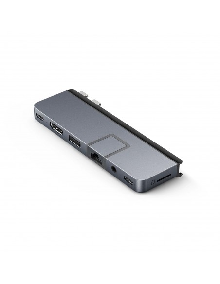 HYPER HD575-GRY-GL base para portátil y replicador de puertos USB 3.2 Gen 1 (3.1 Gen 1) Type-C Gris HYPER HD575-GRY-GL base para portátil y replicador de puertos USB 3.2 Gen 1 (3.1 Gen 1) Type-C Gris