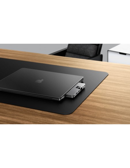 HYPER HD575-GRY-GL base para portátil y replicador de puertos USB 3.2 Gen 1 (3.1 Gen 1) Type-C Gris HYPER HD575-GRY-GL base para portátil y replicador de puertos USB 3.2 Gen 1 (3.1 Gen 1) Type-C Gris