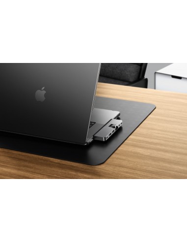 HYPER HD575-GRY-GL base para portátil y replicador de puertos USB 3.2 Gen 1 (3.1 Gen 1) Type-C Gris