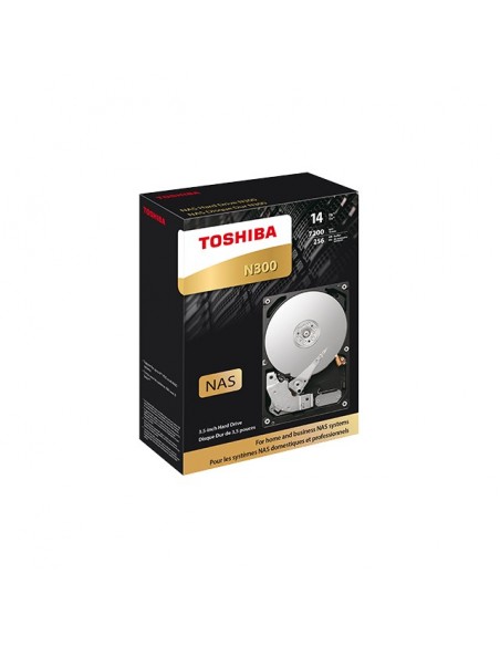 Toshiba N300 3.5" 14 TB Serial ATA III