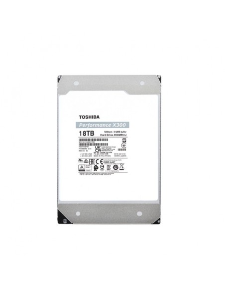 Toshiba X300 3.5" 18 TB Serial ATA III