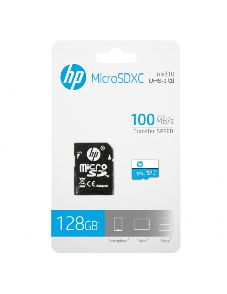 HP HFUD128-1U1BA memoria flash 128 GB MicroSDXC UHS-I Clase 10