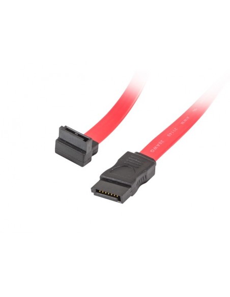 Lanberg CA-SASA-12CU-0050-R cable de SATA 0,5 m SATA 7-pin Rojo