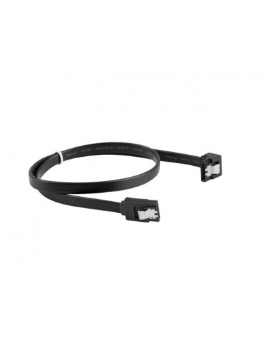 Lanberg CA-SASA-13CU-0030-BK cable de SATA 0,3 m SATA 7-pin Negro